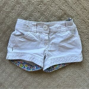 NFS. Mini Boden size 2Y white shorts